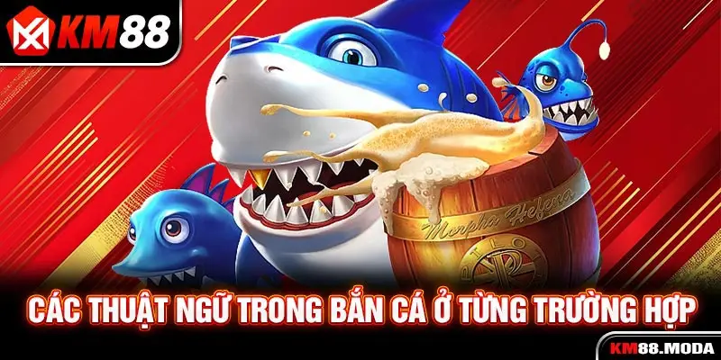 Các thuật ngữ trong bắn cá ở từng trường hợp